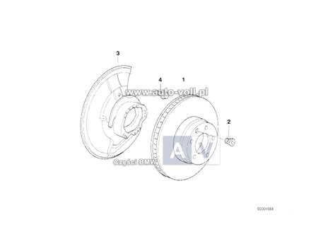 34116857978 Osłona tarczy BMW E70 E71 F15 F16 25d 28i 34116857978