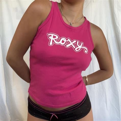 Y K Hot Pink Roxy Cami The Color Is Closer To The Depop