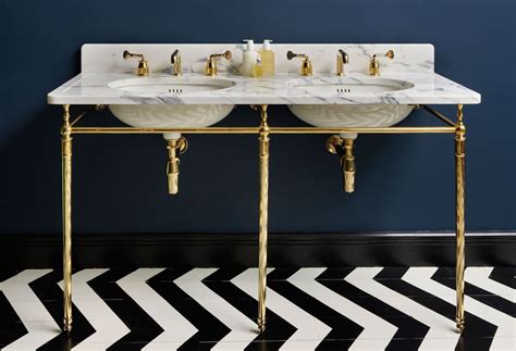 Image Result For Marble Vanity With Sink And Brass Legs Marble Vanity Vanity Basin Vanity Sink