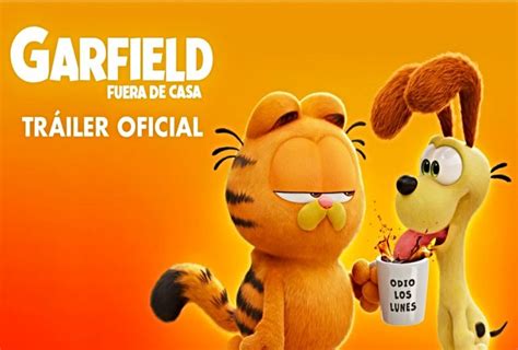 Garfield fuera de casa estrena primer tráiler de película