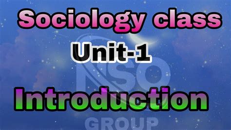 Introduction Of Sociology Sociology Bsc Nursing And Gnm YouTube