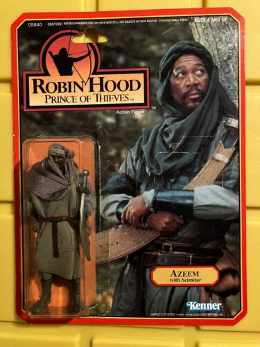 Vintage Robin Hood Prince Of Thieves Azeem Kenner Action Figure