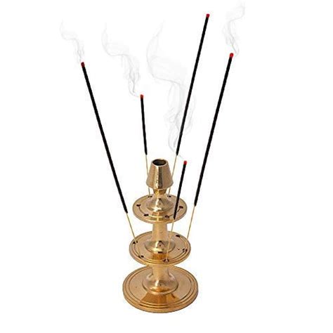 Safety Incense Stick Holder Burner Metal Brass Agarbatti Burner Ash Catcher Incense Burners For