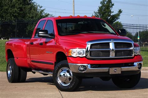 13k Mile 2005 Dodge Ram 3500 Slt Quad Cab Cummins Dually 4x4 For Sale