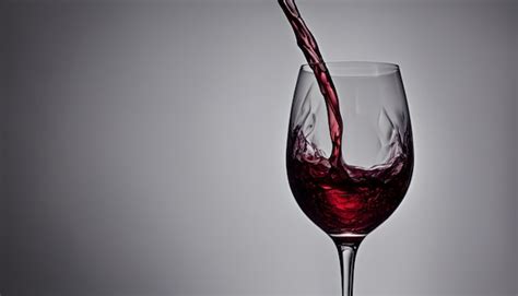 Premium Photo Glass Of Red Wine On Black Background