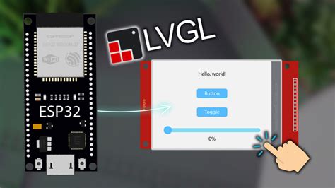 LVGL avec écran tactile TFT ESP32 ILI9341 Arduino