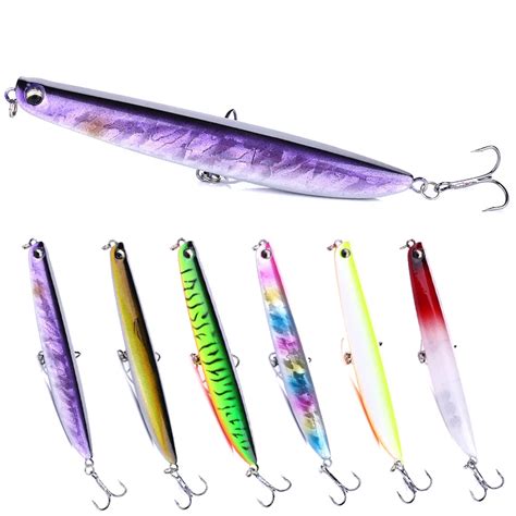 HENGJIA 12cm 18g 1PCS Topwater Floating Pencil Minnow Fishing Lure