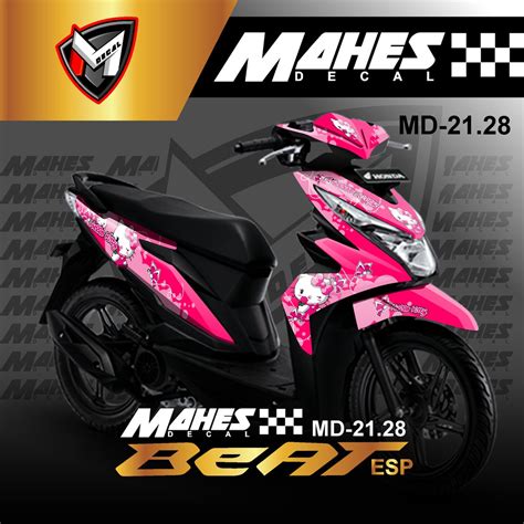 Decal Sticker Honda Beat Street Fullbody Dekal Beat Esp