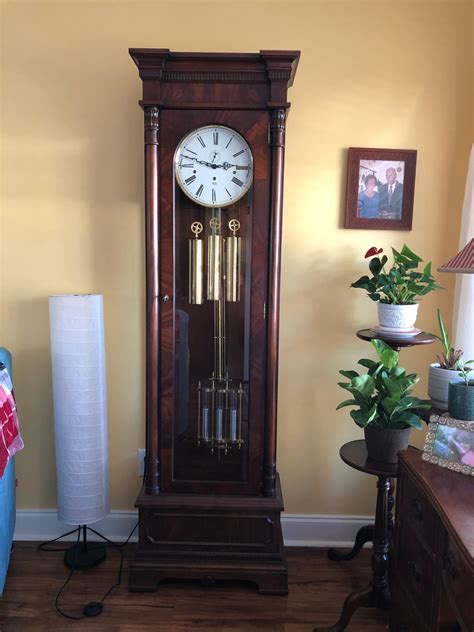 Value Of Regulator Clock Mahogany Jewelers Sligh Legend Dorset