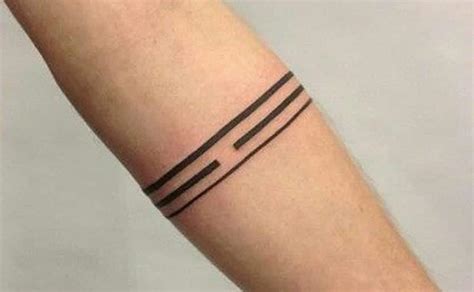 Tatuajes De L Neas En El Brazo Ideas Significado Y M S