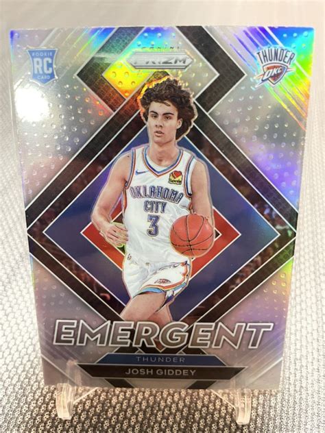 Yahoo Panini Prizm Basketball Josh Giddey R