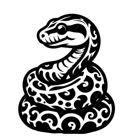 Ball Python Svg Premium Ai Generated Vector