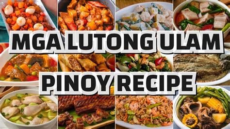 Mga Lutong Ulam Recipe Lutong Pinoy Ulam Ideas Lutong Ulam Ng