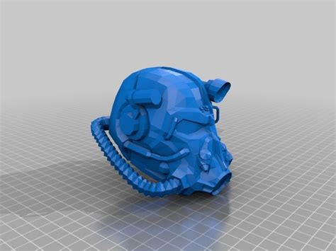 Fallout 4 T 60 Helmet By Jace1969 Download Free Stl Model