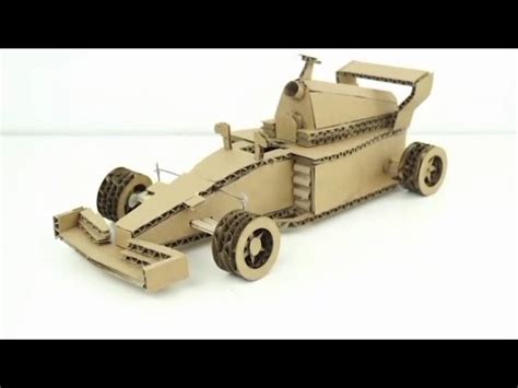 How To Make Remote Control F Racing Car By Using Cardboard Diy