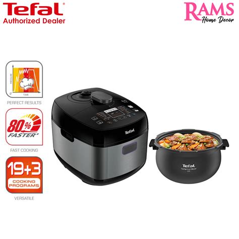 Tefal 5L Home Chef Smart Pro Multicooker And Free 3 2L Stainless Steel