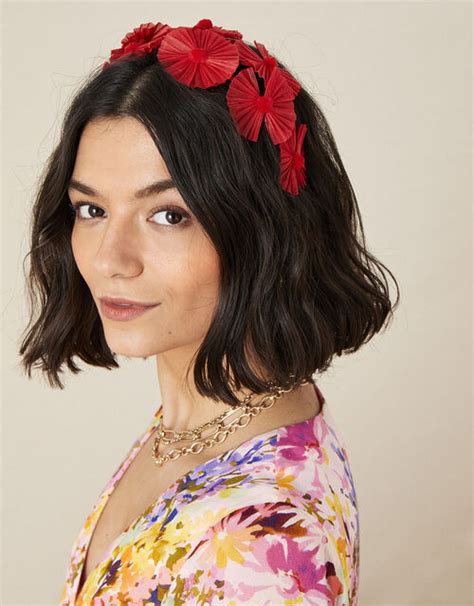 Floral Fascinator Headband Accessories Monsoon Global