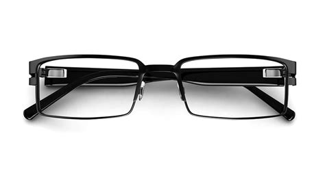 French Connection Mens Glasses Fc 94 Black Rectangle Metal Stainless