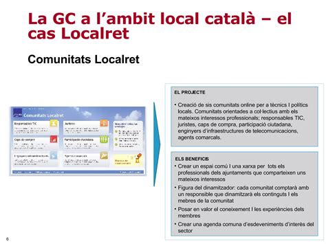 Gestió del coneixement a l ambit local PPT