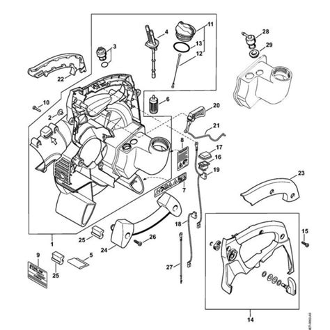 Fan Housing Inside For Stihl BG 85 Leaf Blower L S Engineers