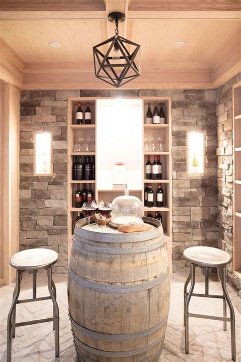 A Dream Basement Tour Complete With Wine Cellar Craft Room And Movie