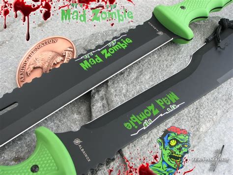 Albainox Mad Zombie Apocalypse Machete Knife I