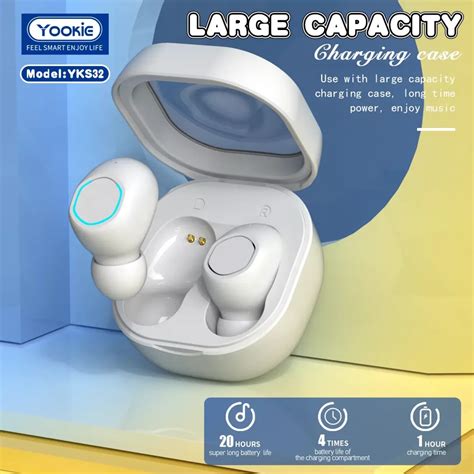 Yookie YKS32 True Wireless Earbuds หฟงบลทธ