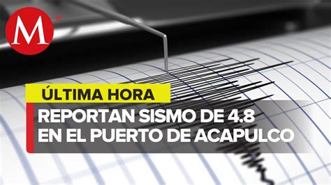 Se Registra Sismo De Magnitud 4 8 En Acapulco Guerrero Youtube