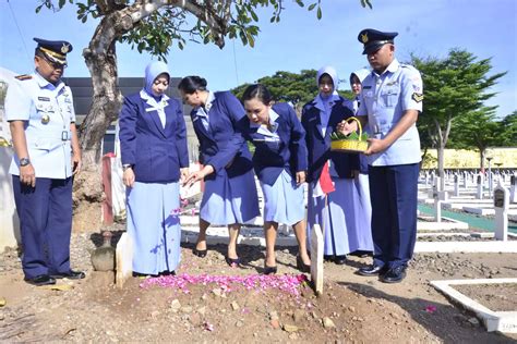 Lanud Iswahjudi Laksanakan Ziarah Terpimpin Jelang Hut Ke Tni Au