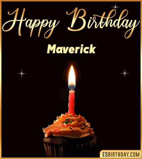 Happy Birthday Maverick GIF 🎂 Images Animated Wishes【28 GiFs】