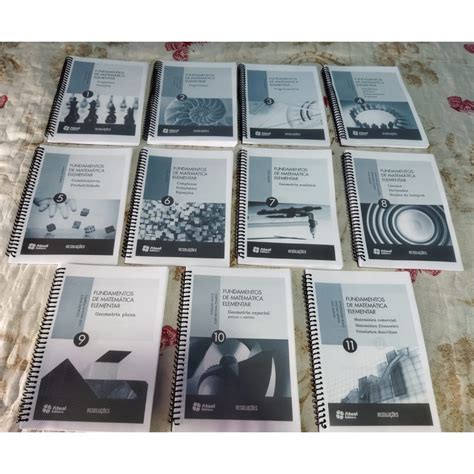 Cole O Completa Fundamentos Da Matem Tica Elementar Volumes