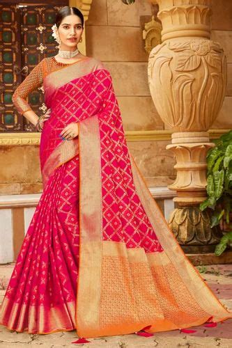 Admyrin Pink Soft Silk Woven Designer Party Wear Saree With Blouse