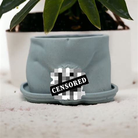 Naked Man Planter Mature Adult Planter Body Decor Cement Planters Home Decor Etsy