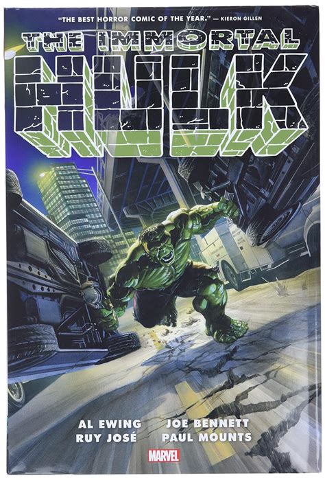 Immortal Hulk Vol 1 Incredible Hulk Uk Ewing Al Bennett Joe Garbett Lee