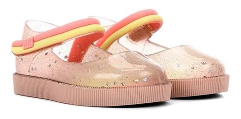 Sapatilha Infantil Zaxy Modelo Boneca Velcro Nude Parcelamento Sem Juros