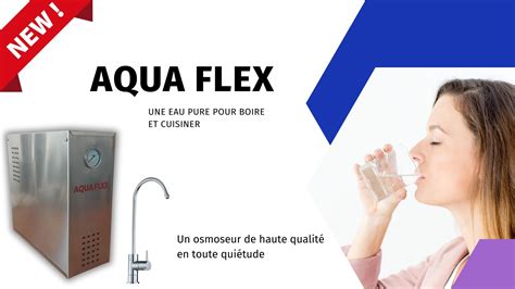 Osmoseur Aqua Flex élimine les PFAS autres possibles polluants