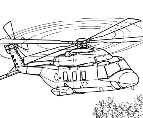 Military Helicopter Coloring Pages at GetColorings.com | Free printable ...