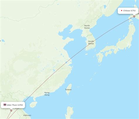 Flights From Udon Thani To Sapporo UTH To CTS Flight Routes