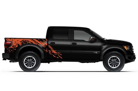 Ford Raptor Vinyl Graphics Splash Racerx Customs Auto Graphics