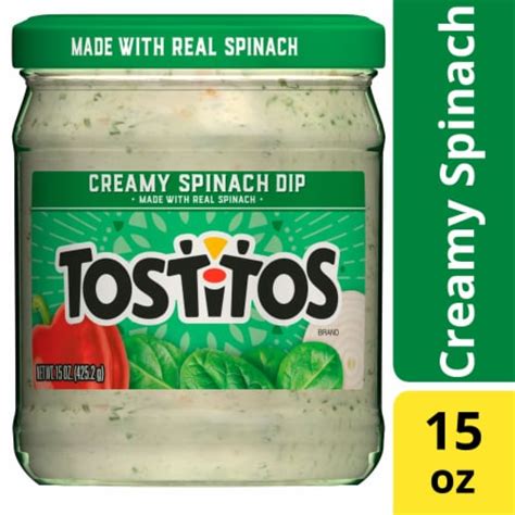 Tostitos Creamy Spinach Dip 15 Oz Kroger