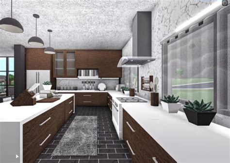 Bloxburg kitchen inspection | Bloxburg apartment layout, House design ...