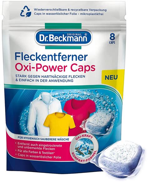 Dr Beckmann Oxi Power Caps Odplamiacz Tabletki Szt De Dr Beckmann