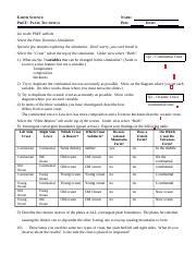 PhET Plate Tectonics Final Docx EARTH SCIENCE PHET PLATE TECTONICS