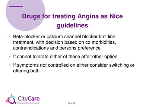 Ppt Stable Angina Management According To Nice Guidelines Powerpoint