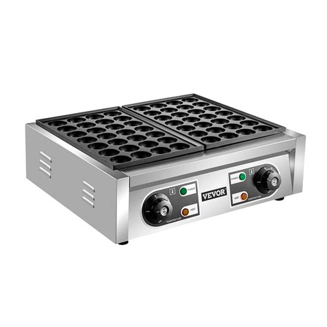 Best VEVOR Electric Takoyaki Maker for Sale | Commercial Takoyaki Machine Non Stick Double ...