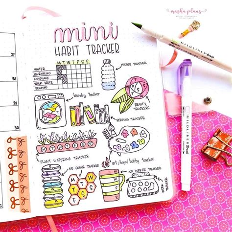 The Ultimate Guide To Bullet Journal Habit Trackers Artofit