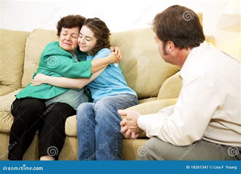 Family Conflict Resolution Royalty Free Stock Photography - Image: 18261347