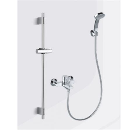 Kohler Taut Pin Exposed Wall Mount Shower Faucet With 60cm Slide Bar