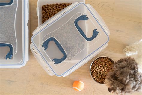 LocknLock Pet XLarge Dry Food Storage 21L