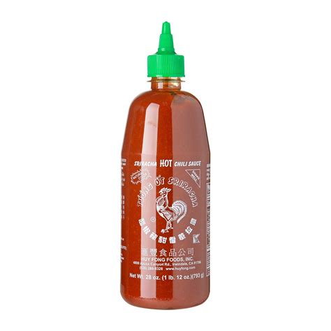 Huy Fong Foods Huy Fong Sriracha Hot Chili Sauce Grocery Lazada Singapore